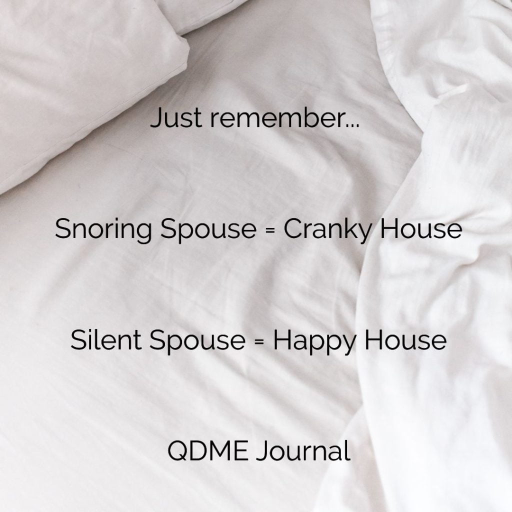 Reasons To Love Your CPAP Quotes Image, bed, sheets, and pillows